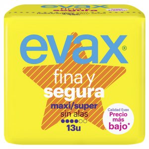 COMPRESAS EVAX FINA Y SEGURA 
